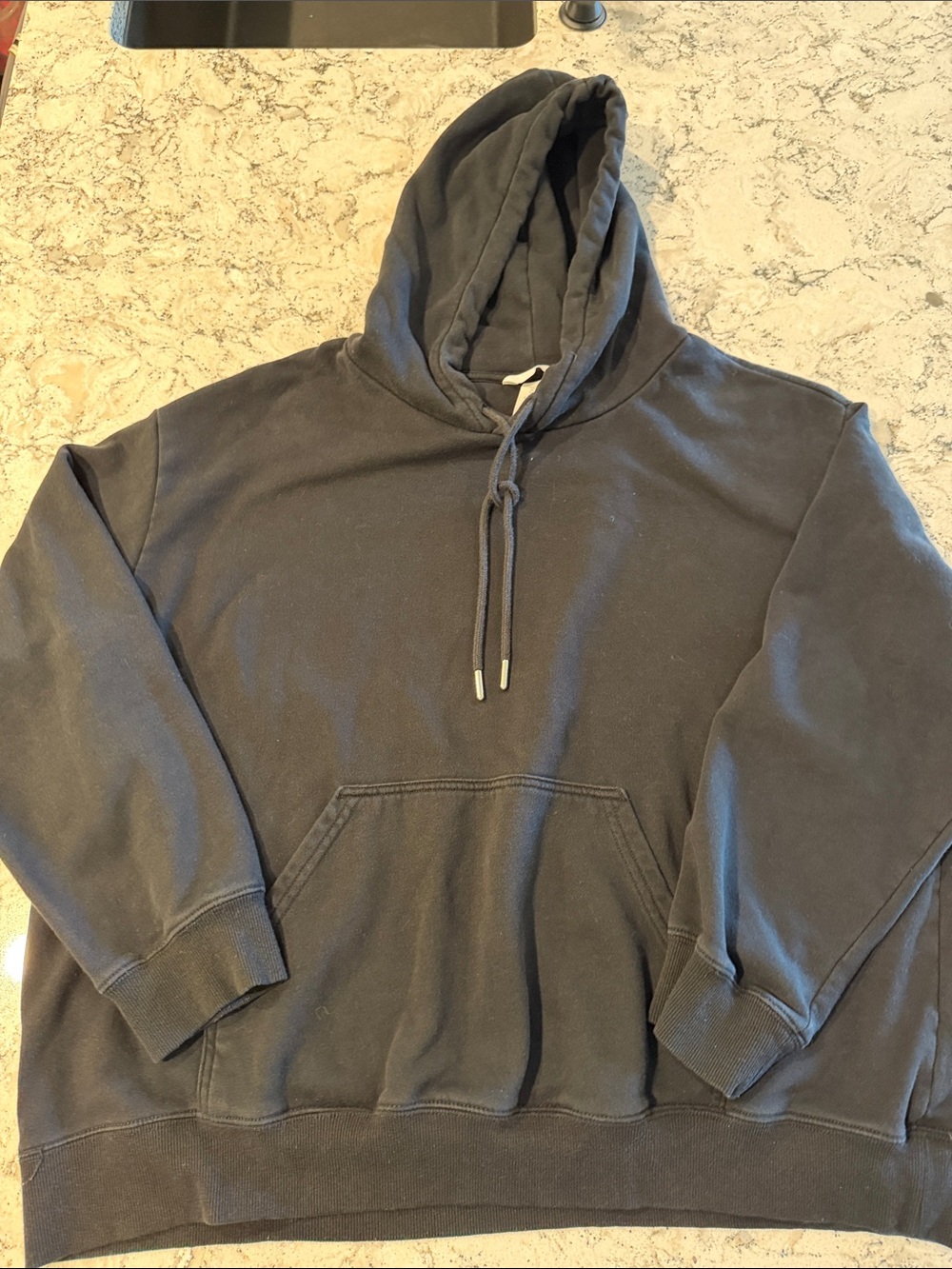H&M women’s Black Pullover Hoodie - Classic Casual Sweatshirt